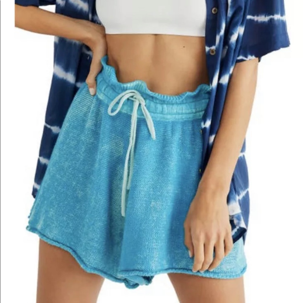 Free People Crochet Shorts
